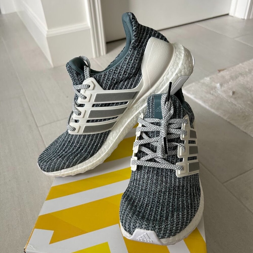 RARE Adidas UltraBoost 4.0 Parley Green Limited Edition – Men’s 8.5 – Like New